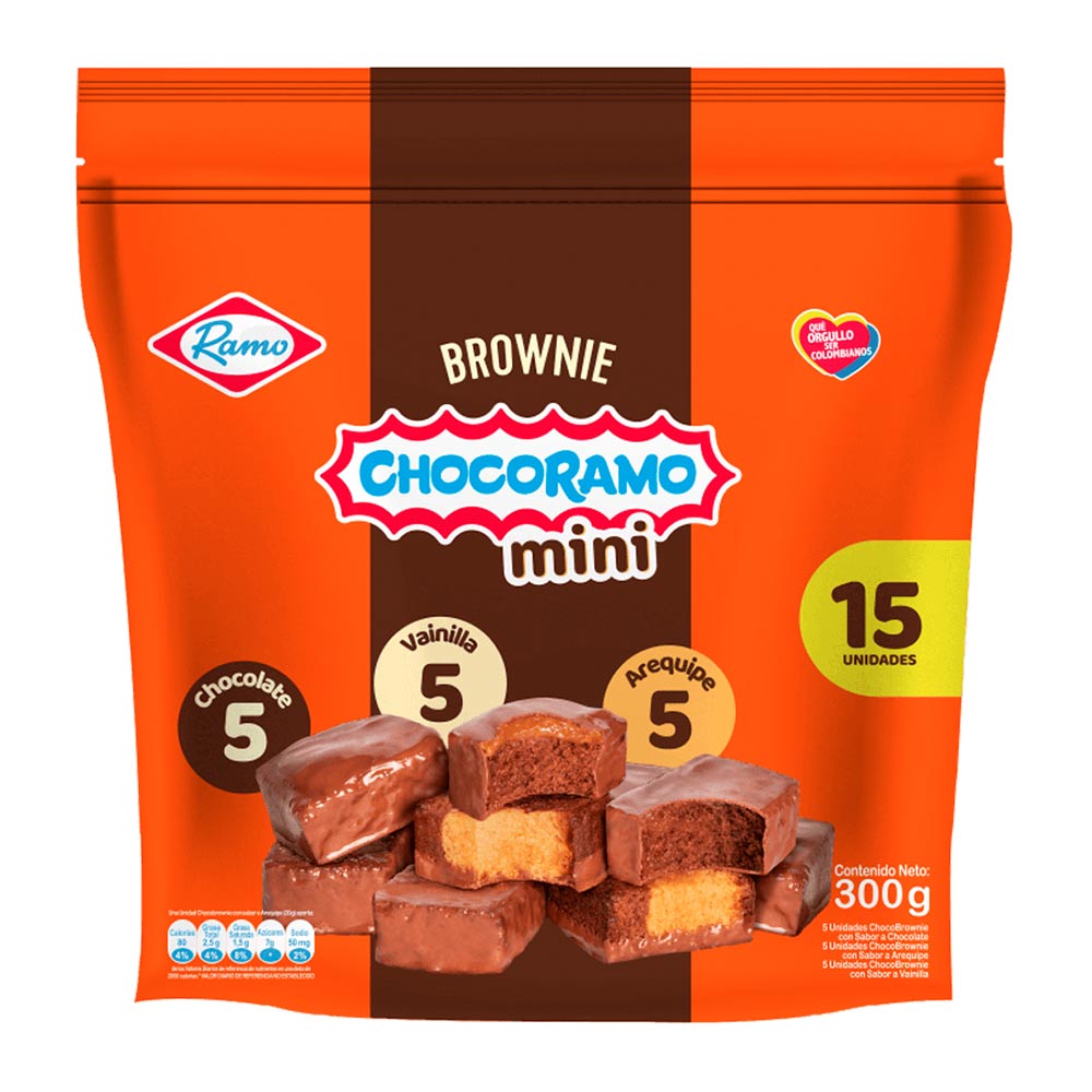 Brownie choco Brownie Mini Ramo x15 und x300g