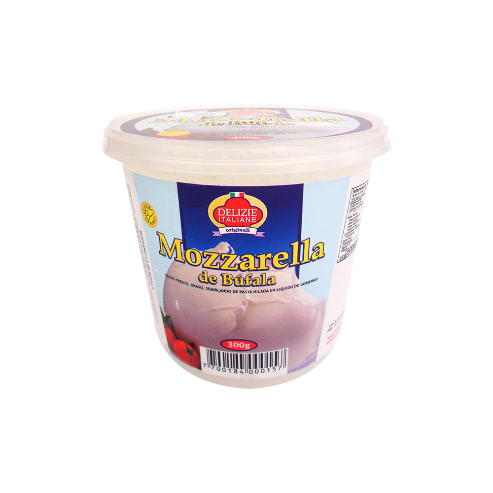 Queso Mozzarella de búfala delizie italiane x 300g
