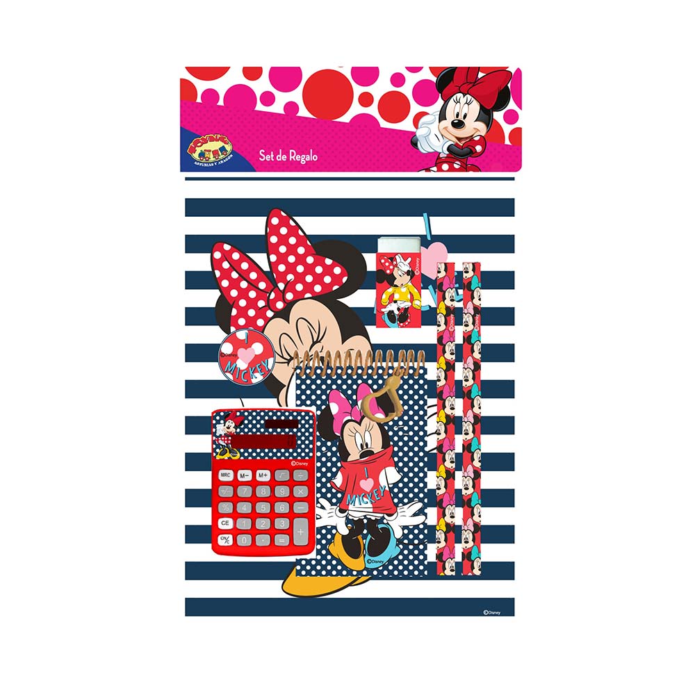 Set calculadora minnie