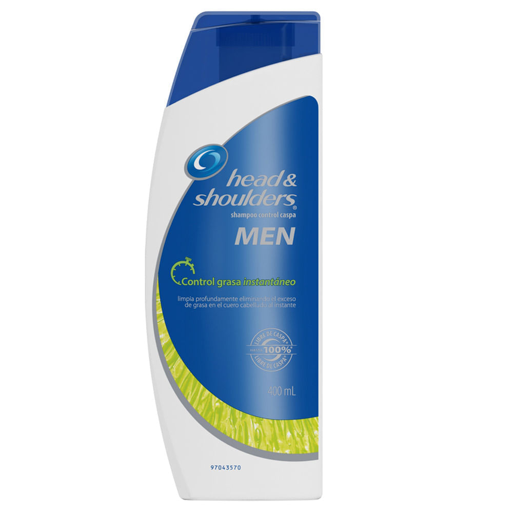 Shampoo Head & Shoulders Control Grasa Instantáneo x 400ml