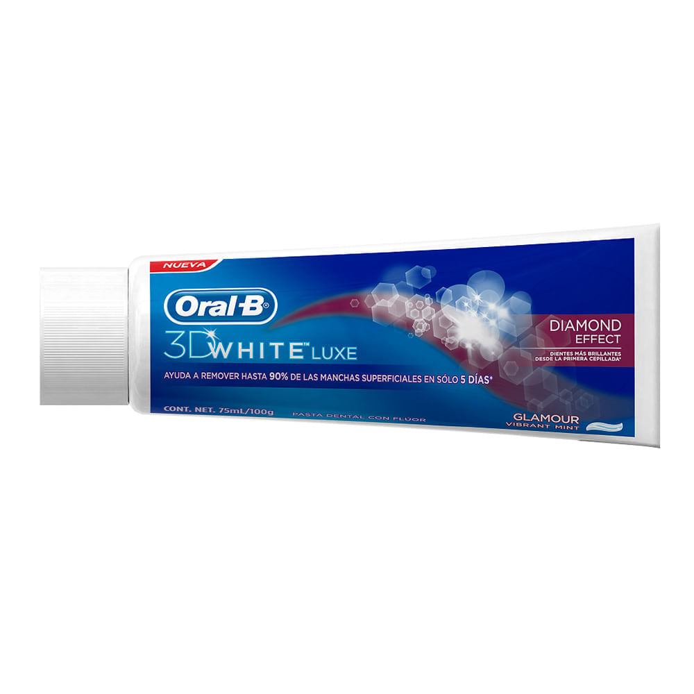 Crema Dental Oral B 3D White Luxe 75ml