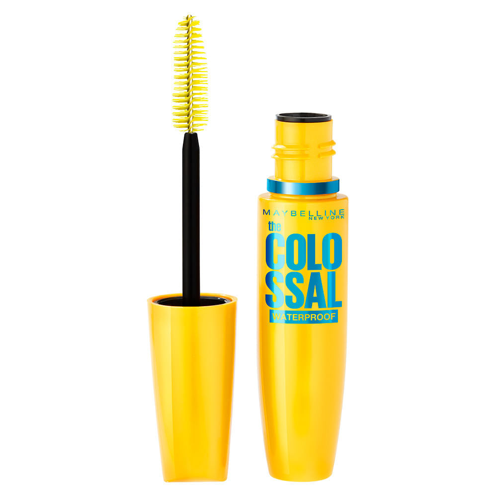 Pestañina Maybelline The Colossal Volum Express a Prueba de Agua Negro 9.2ml