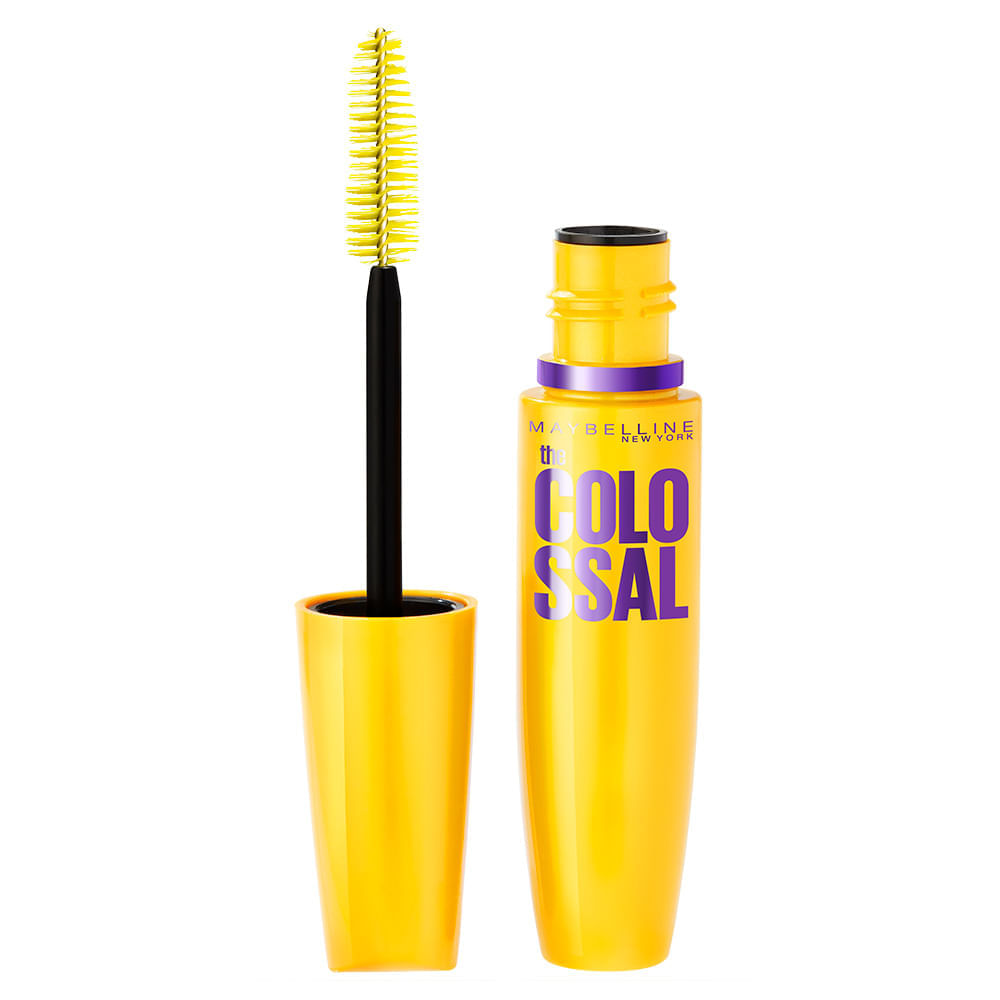 Pestañina Maybelline The Colossal Volum Express Lavable Negro 9.2ml