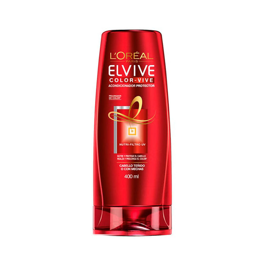 Acondicionador L'Oréal Paris Elvive Color Vive 400 Ml