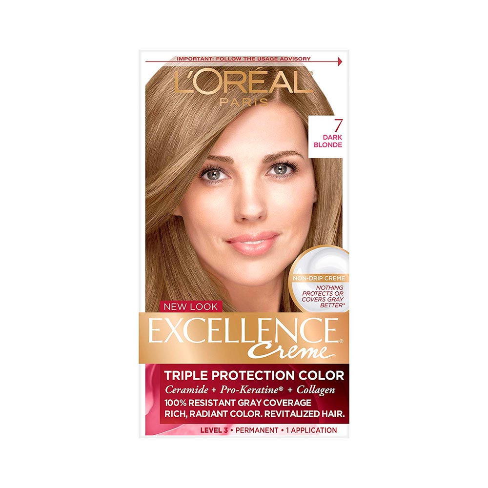 Tinte loreal excellence creme tono 7 rubio