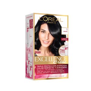 Tinte Loreal Excellence Creme Negro x 1 und