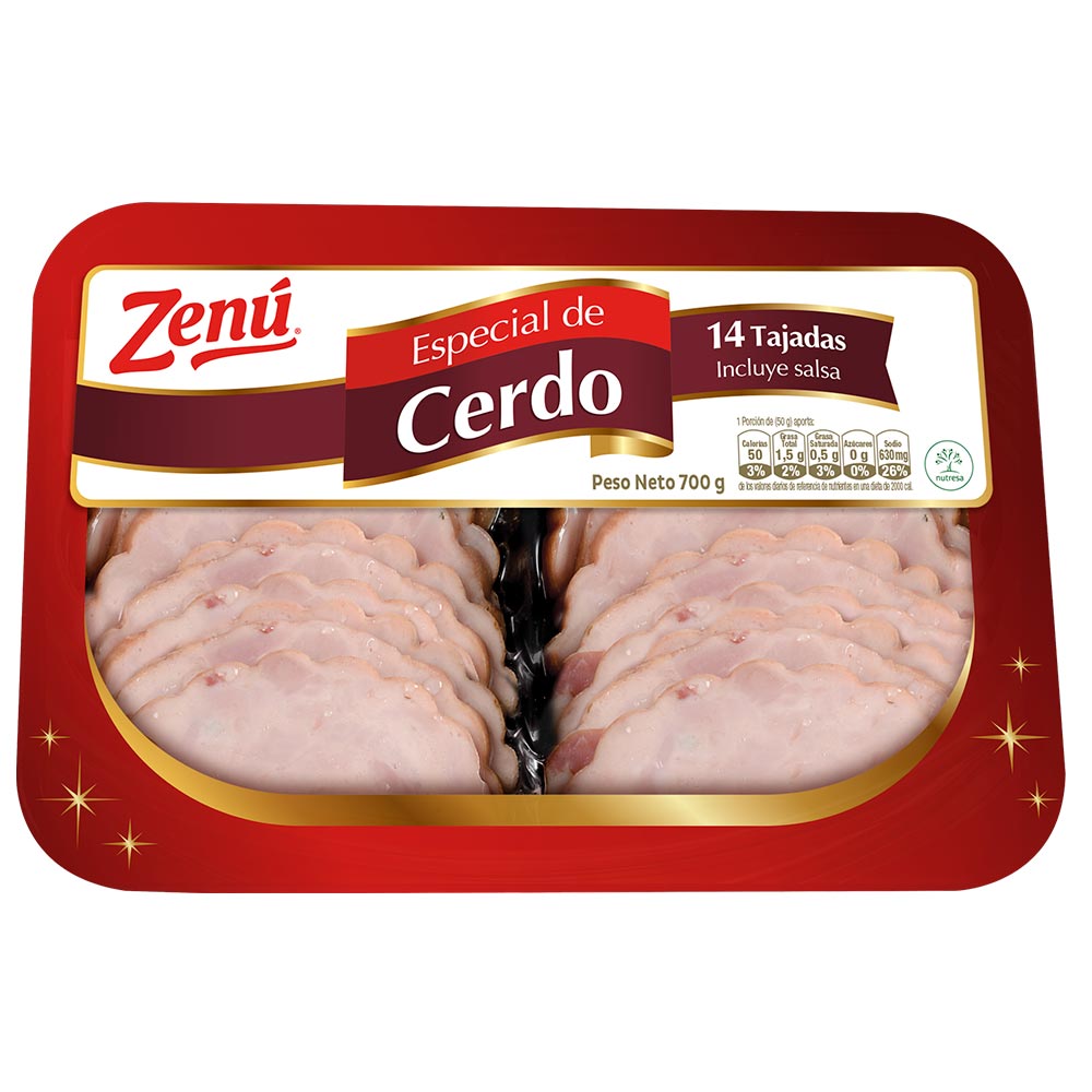 Especial de cerdo Zenú + salsa x700g
