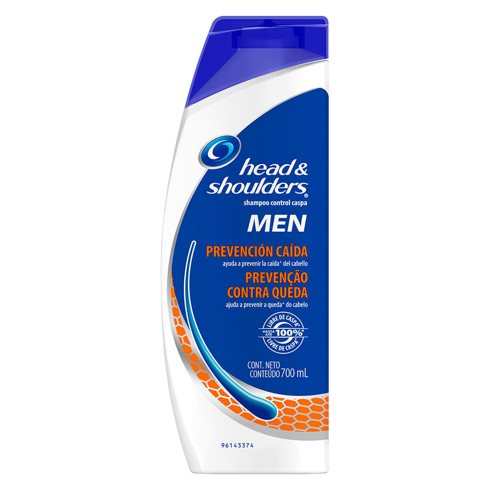 Shampoo Head & Shoulders for men prevencion caida x700ml