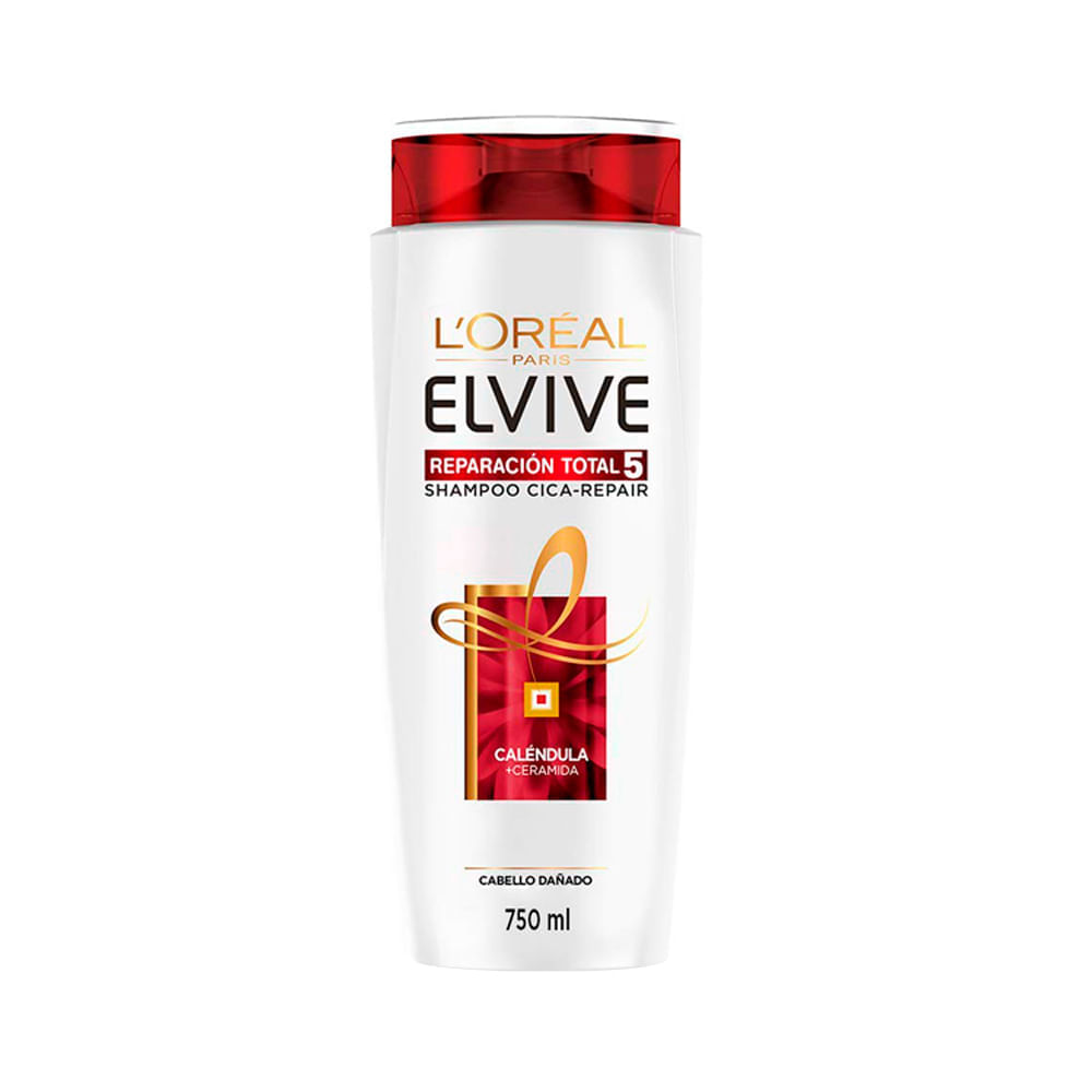 Shampoo L'Oréal Paris Elvive Reparación Total 5 x 750 Ml