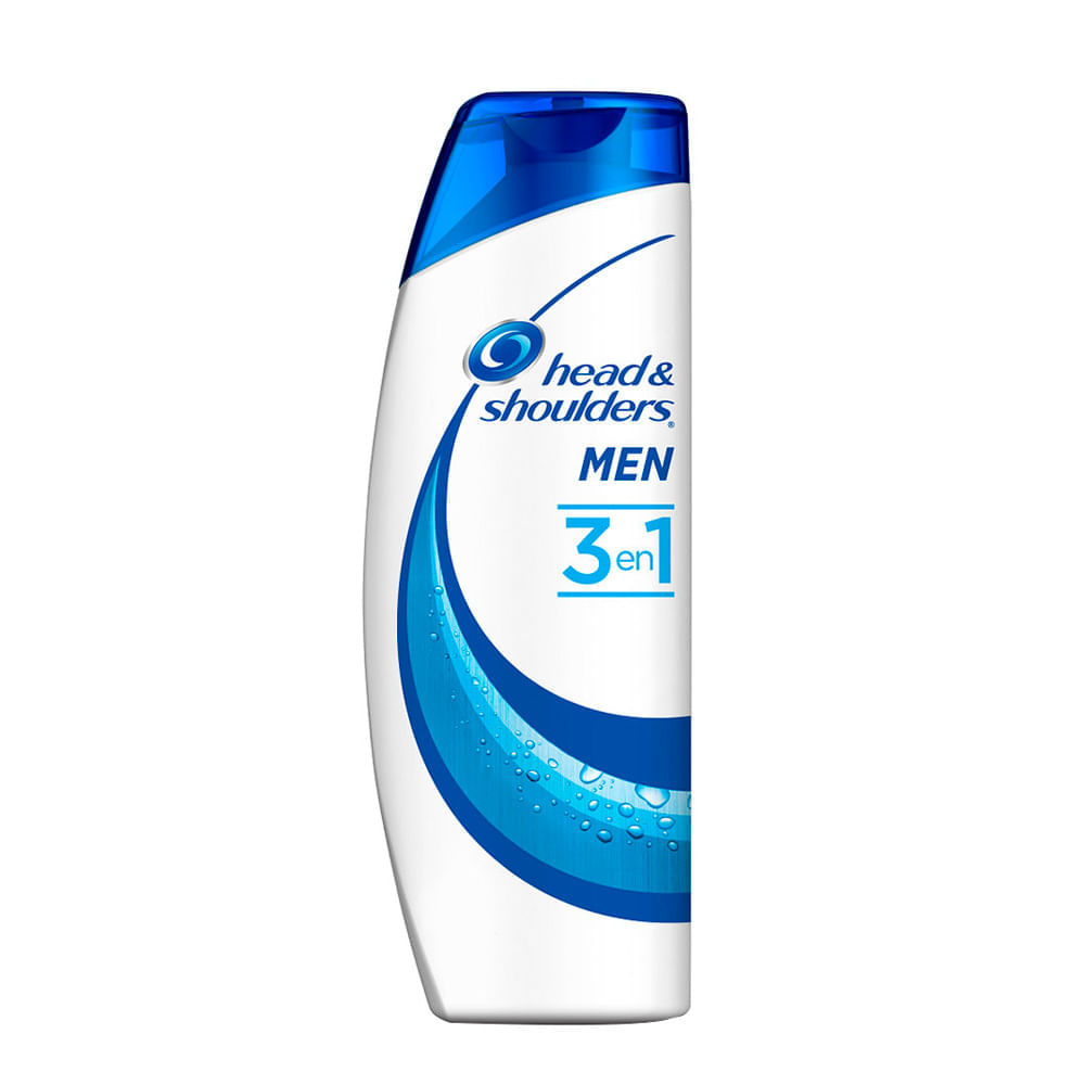 Shampoo Head & Shoulders control caspa 3en1 para hombres x400ml