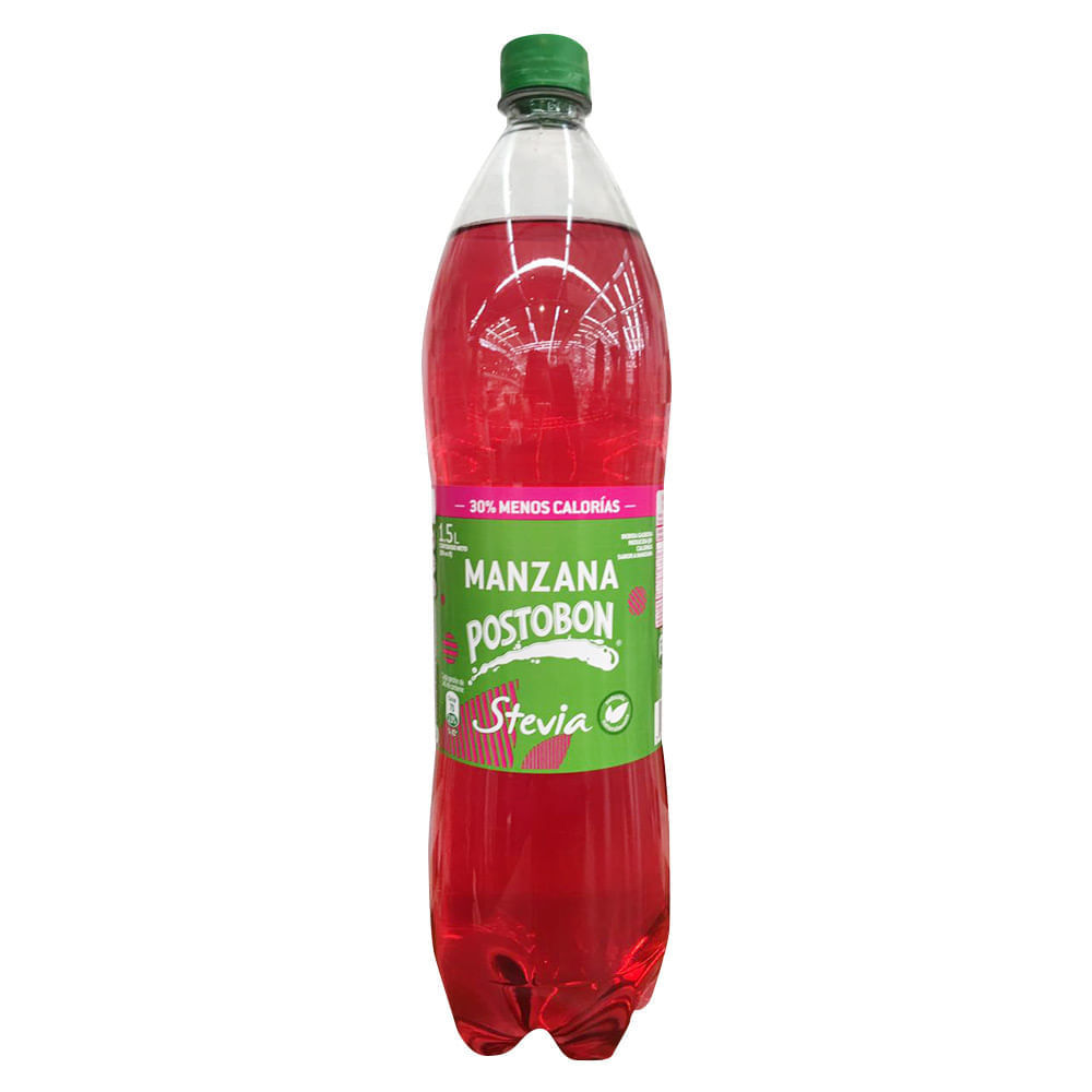 Gaseosa manzana Stevia x1,5 L