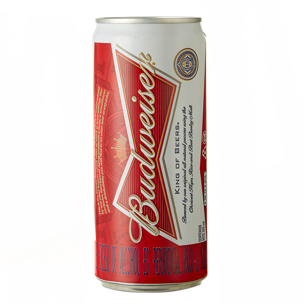 Cerveza Budweiser lata x295ml
