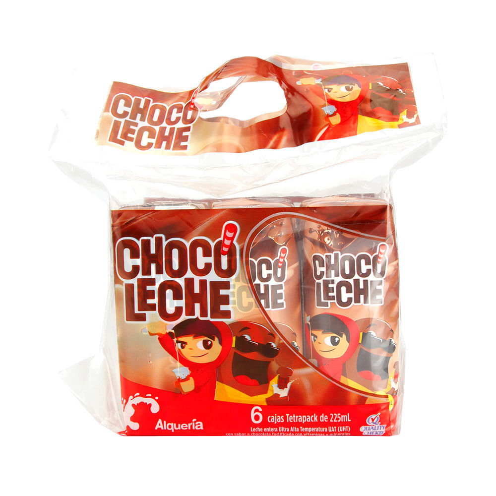 Leche Alquería Chocoleche x6und x225ml c-u