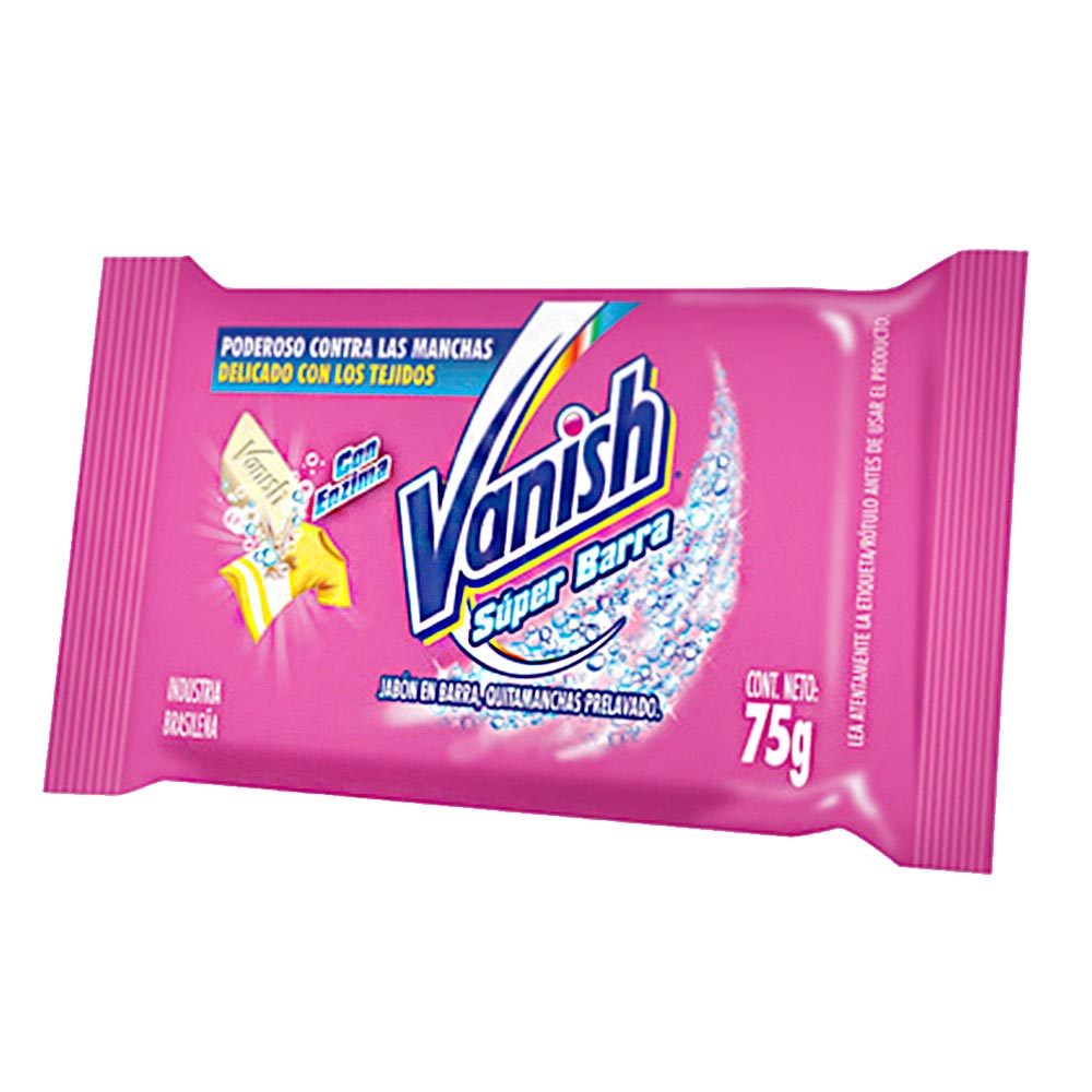Jabón Desmanchador Vanish Súper Barra 75g