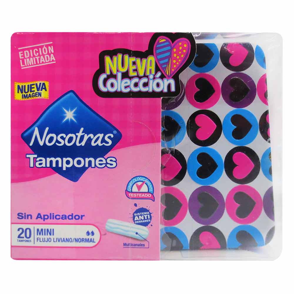 Tampon Nosotras digital mini x20und + elemto edición limitada