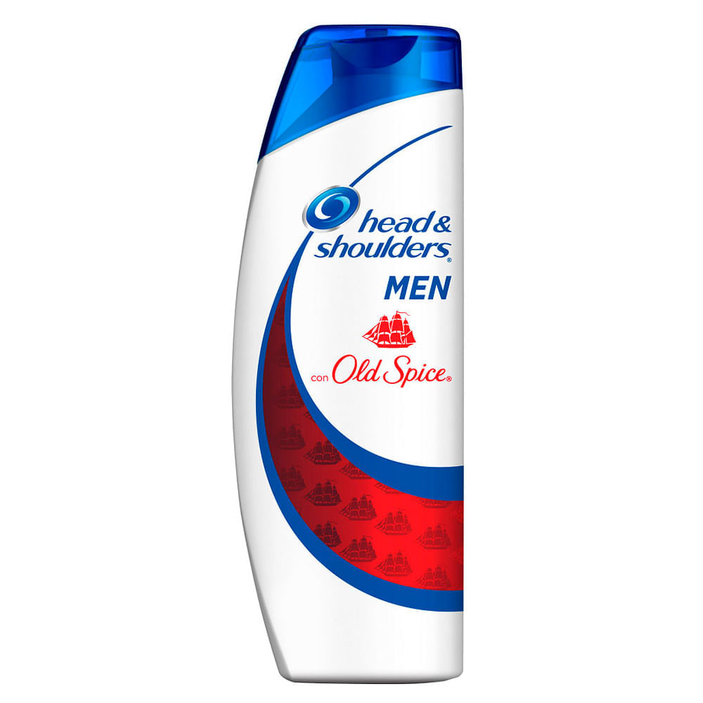 Shampoo Head & Shoulders Con Old Spice Para Hombres Control Caspa x400mL