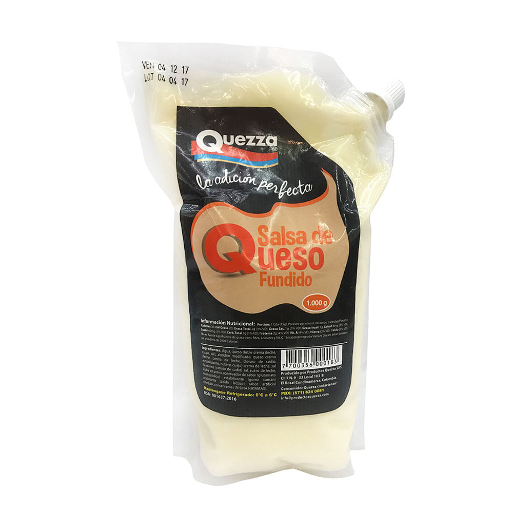 Salsa quezza queso f und ido x 1000 g