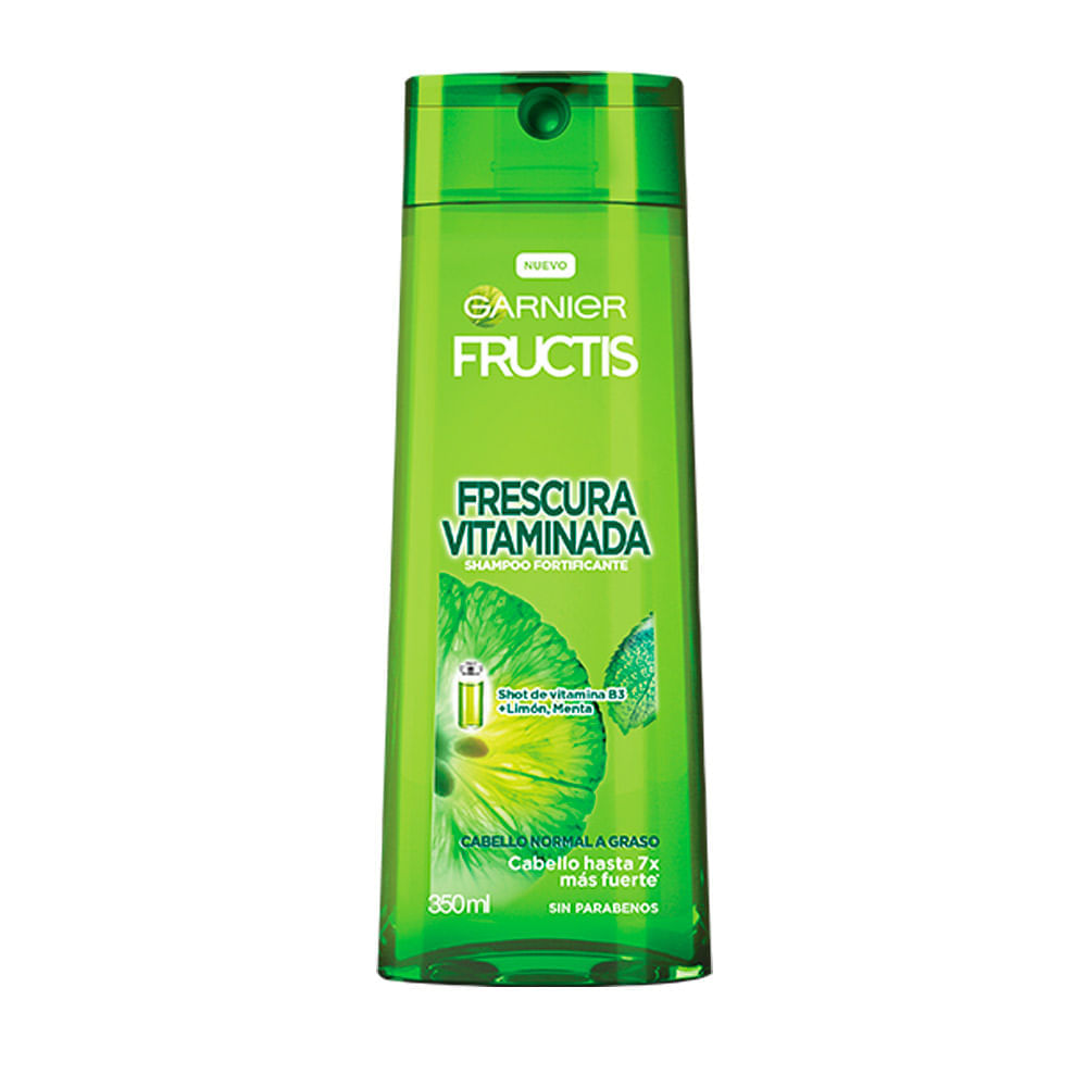 Shampoo Garnier Fructis Frescura Vitaminada 350 Ml