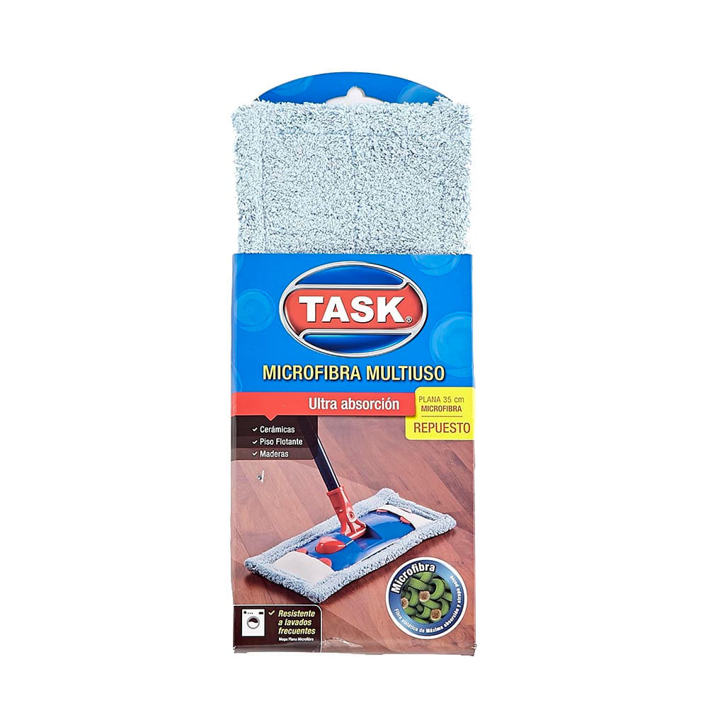 Microfibra Multiuso 35 cm x 15 cm Ultra Absorción Repuesto