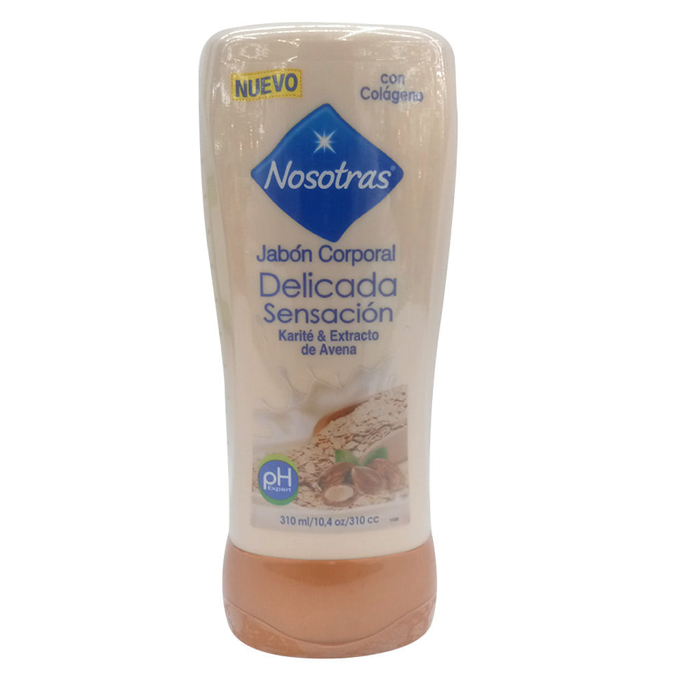 Jabón Nosotras corporal karité y avena x310ml