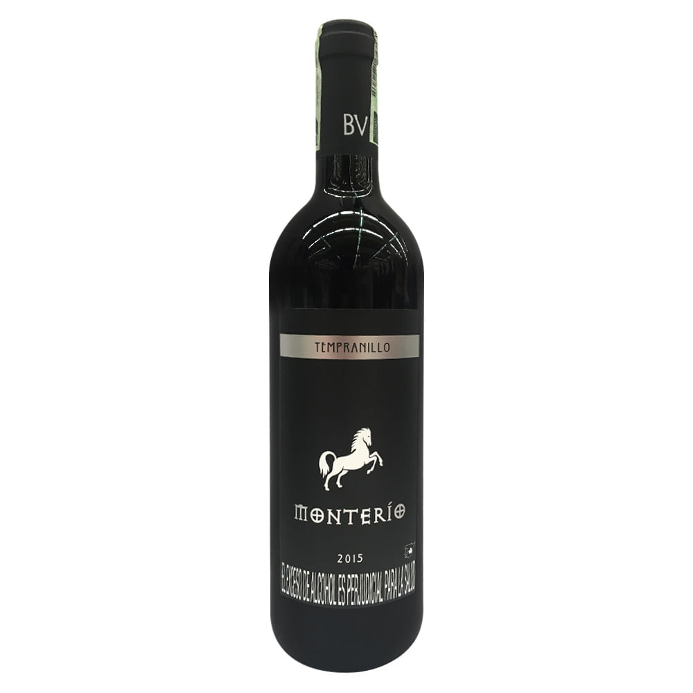Vino monterio tinto tempranillo botx750ml