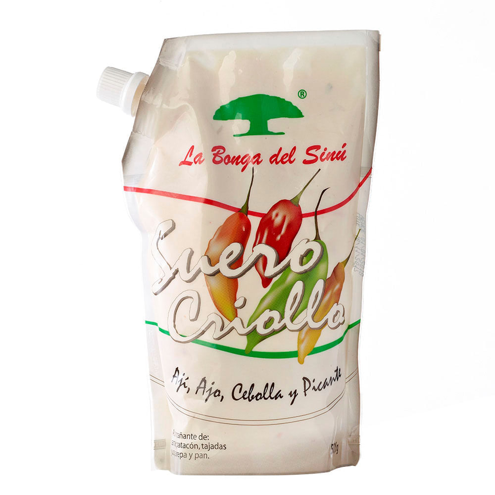 Suero La Bonga Del Sinú criollo doypack x500g