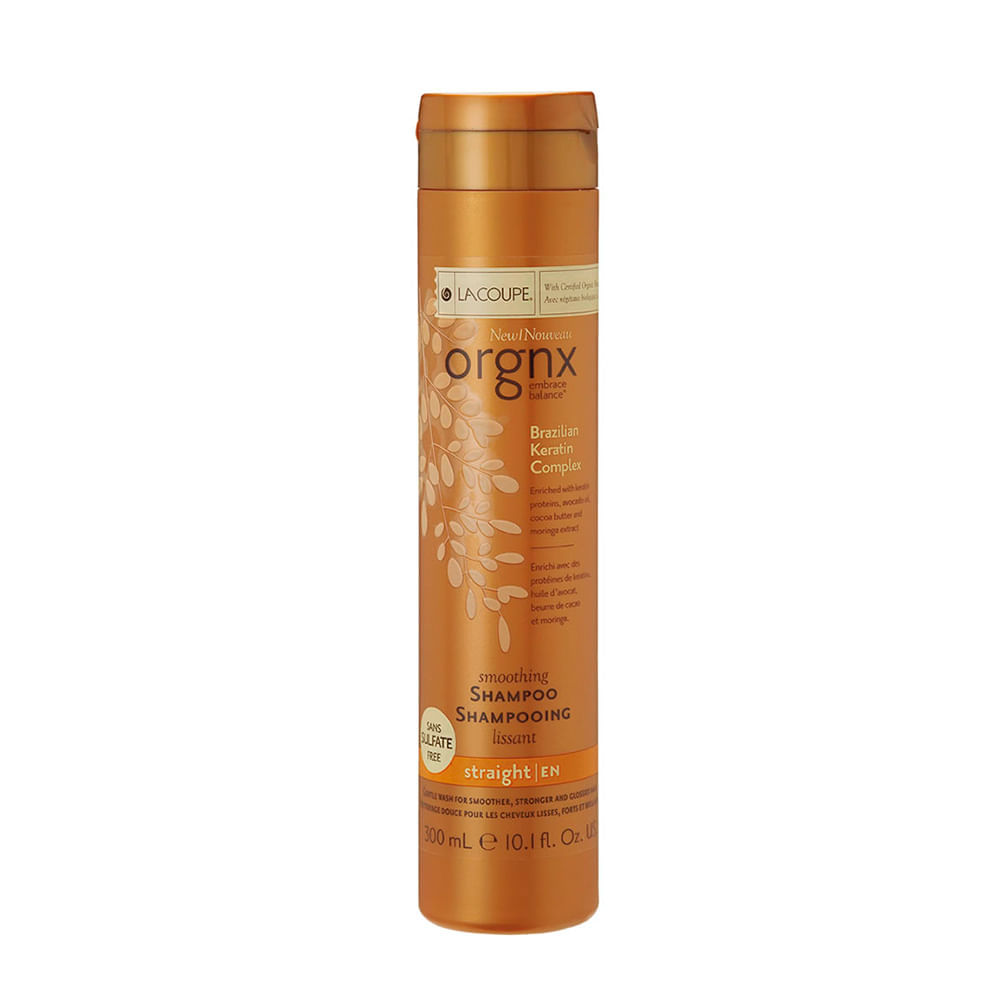 Shampoo Orgnx keratina brasil x 300 ml
