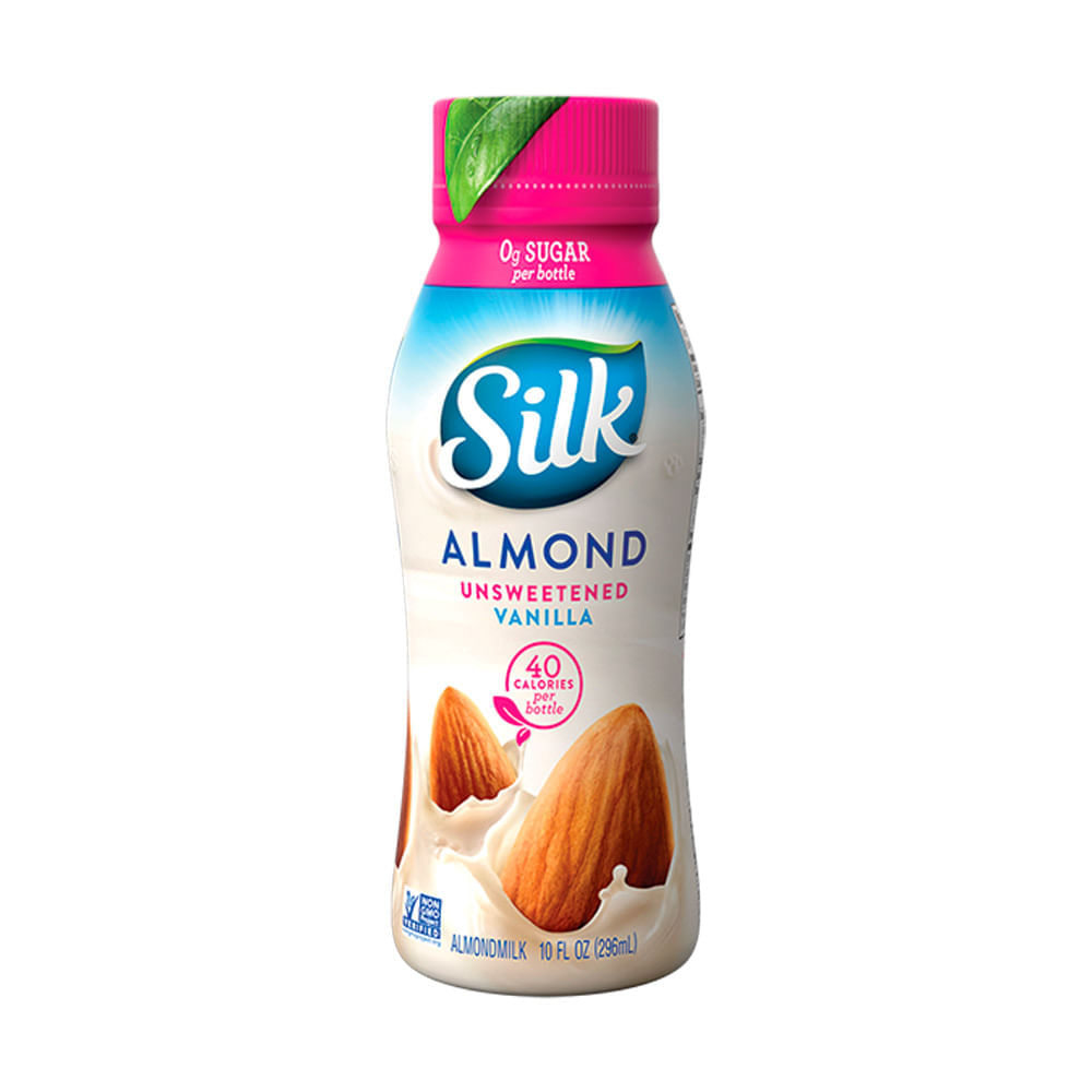 Bebida de almendras Silk vainilla sin azúcar x296ml