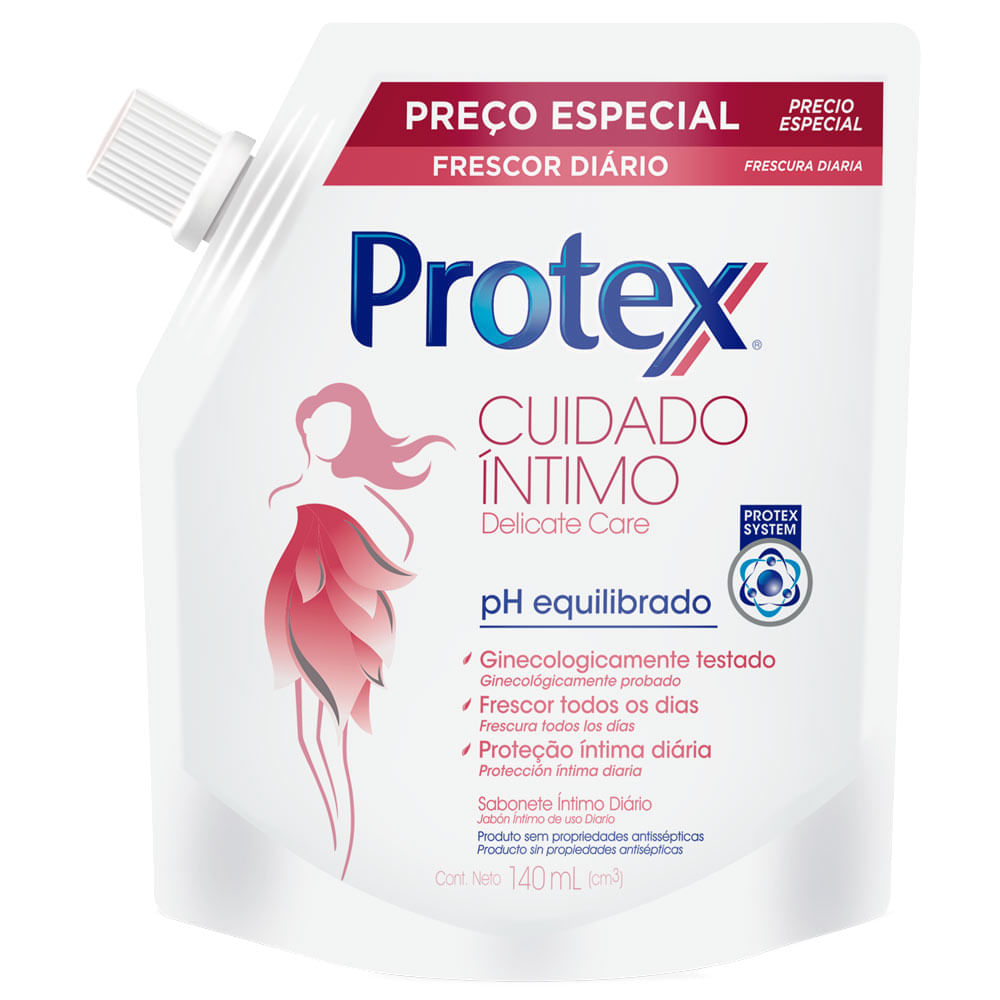 Jabón Líquido Protex Cuidado Íntimo Delicate Care x140ml