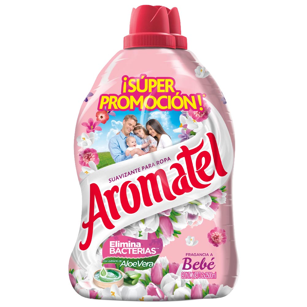 Suavizante Aromatel Bebé x2und x2500ml c-u