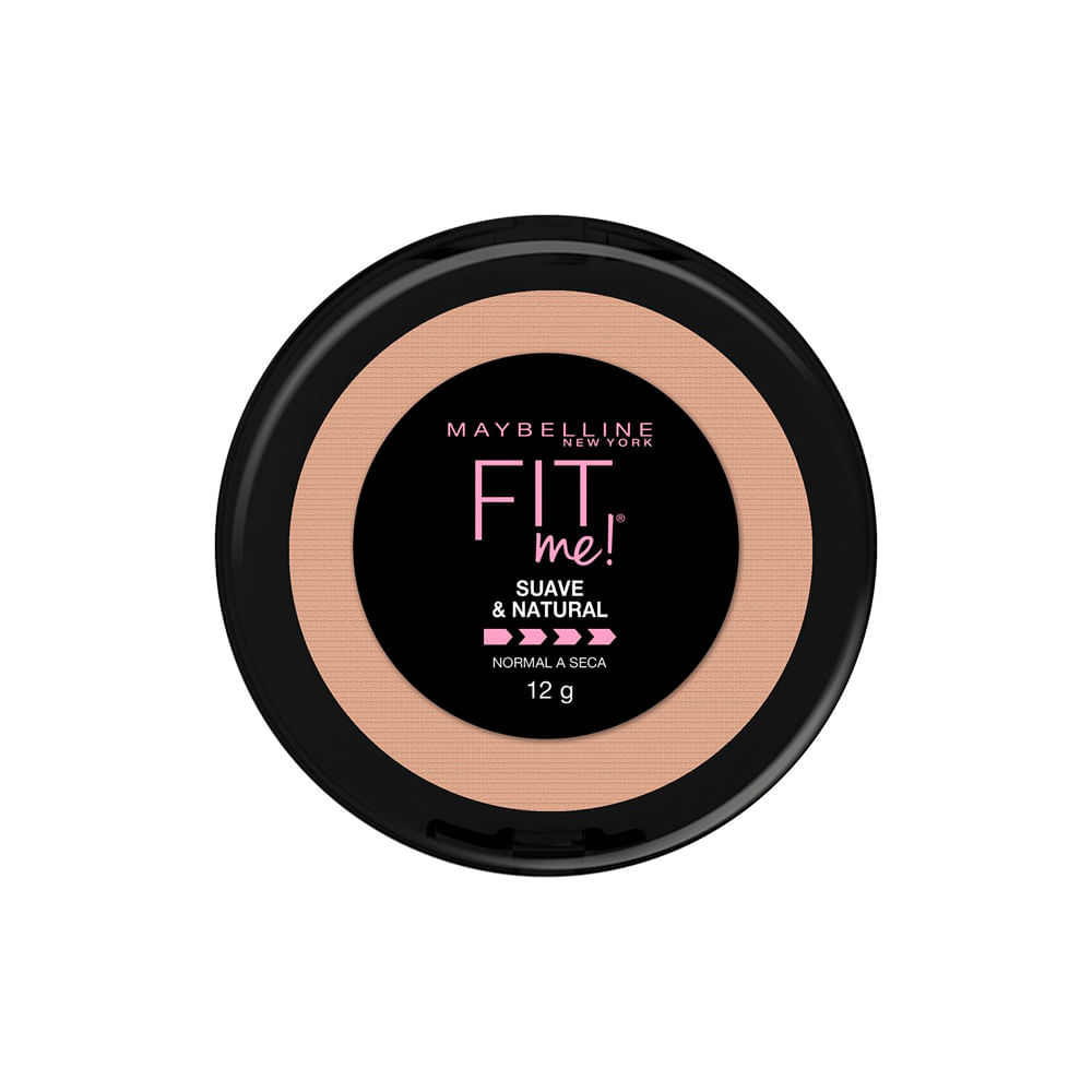 Polvo Compacto Maybelline Fit Me Suave & Natural Dorado 12gr