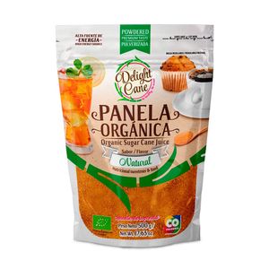 Panela Delight Cane orgánica pulverizada x500g