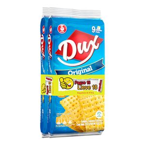 Galletas Dux original paqua x 27.8g c-u pague 15 lleve 18