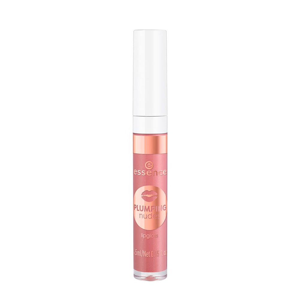 Brillo labial Essence plump & Shine nudes tono 3 extra x4.5ml