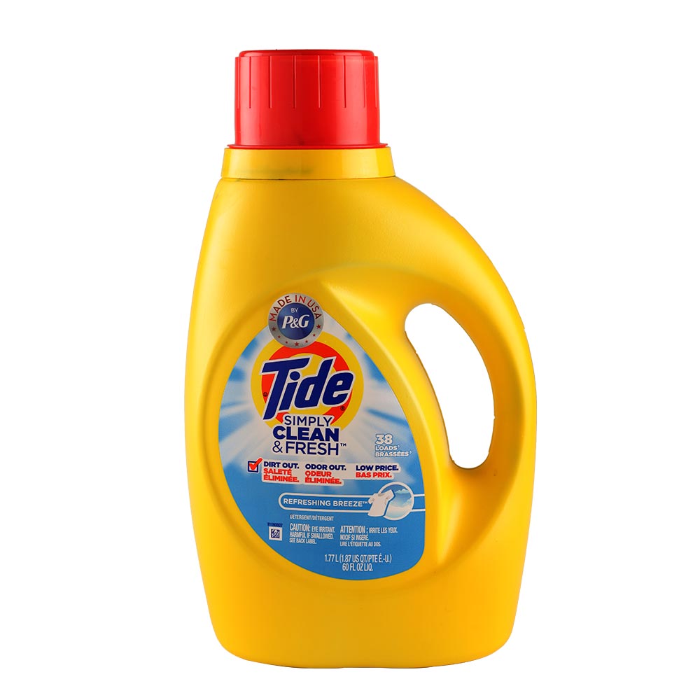 Detergente líquido Tide Simply Clean & Fresh Refreshing Breeze x 2 L