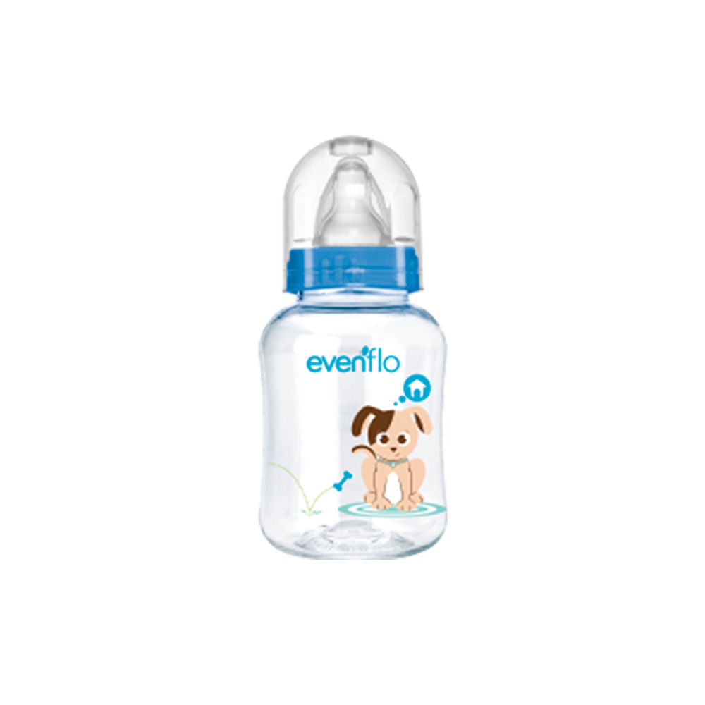 Biberon cuello ancho deco pets x5 onz 7275 evenflo