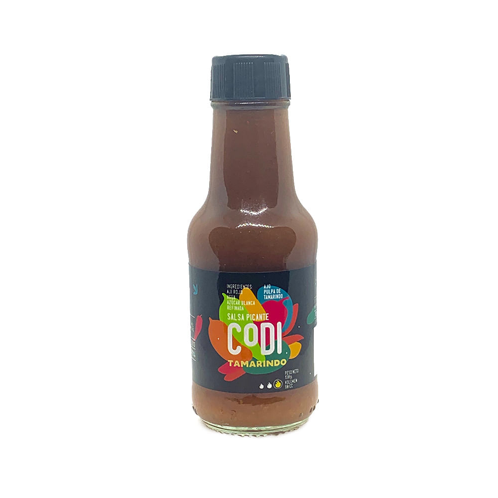 Salsa codi picante tamarindo frasco x1und x90g