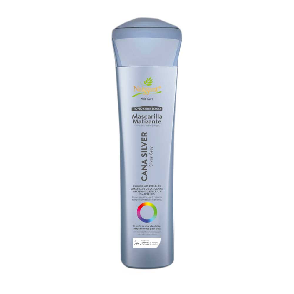 Mascarilla Naissant capilar canas silver x300ml