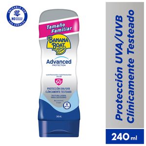 Locion protectora banana boat fps50x240ml