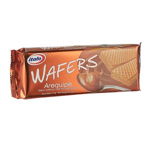 Wafer paquetaco arequipe Italo x 117g