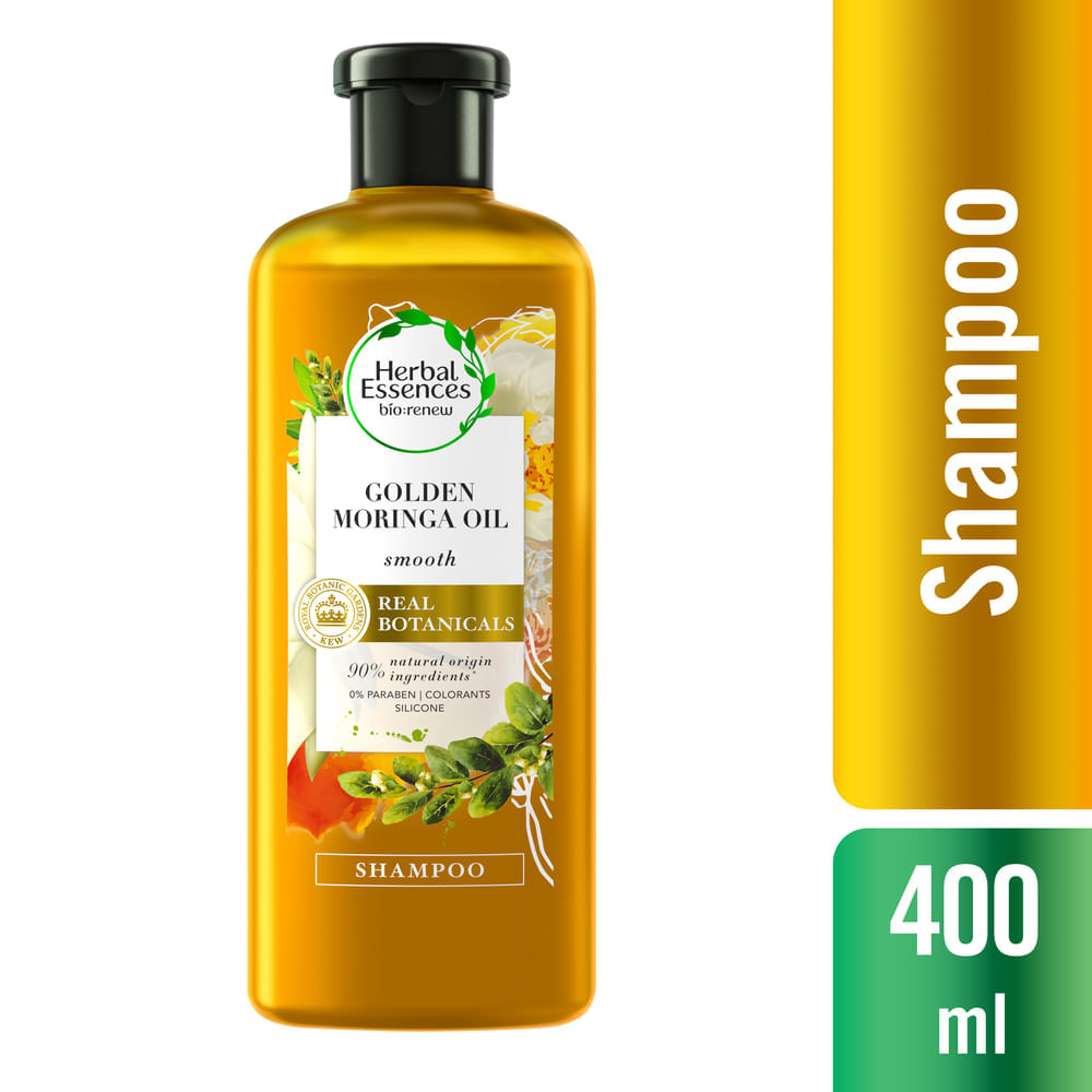 Shampoo Herbal Essences suaviza aceite moringa x400ml