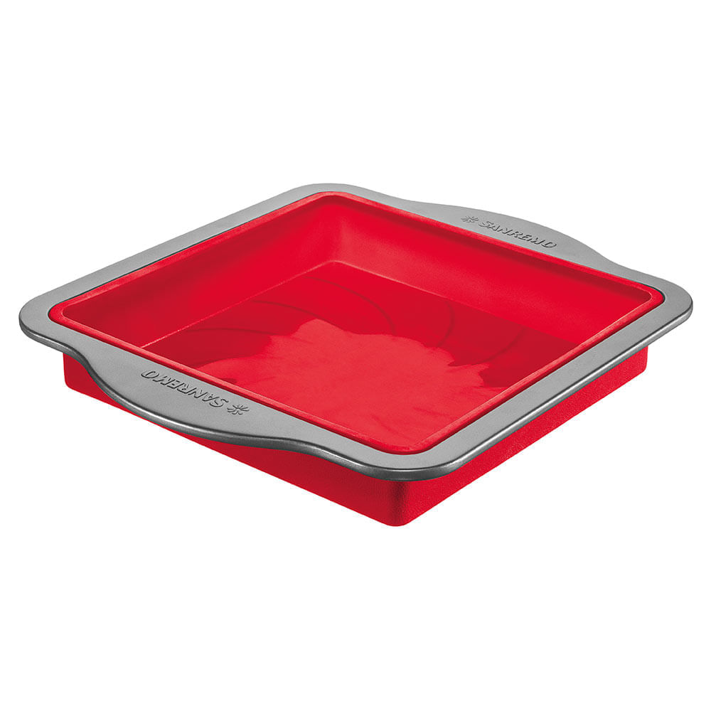 Molde cuadrado de silicona san remo