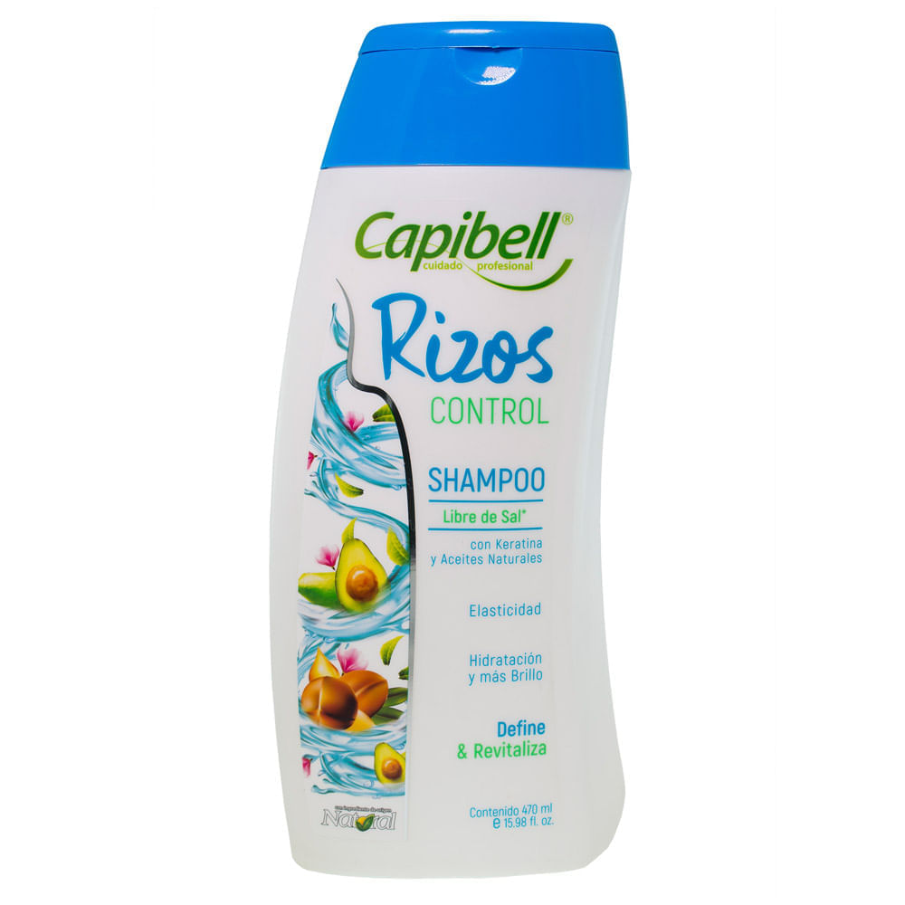 Shampoo Capibell rizos control x 470 ml