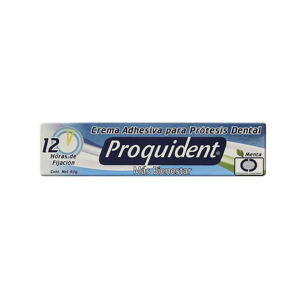 Crema proquident adhesiva para protesis mentax40g