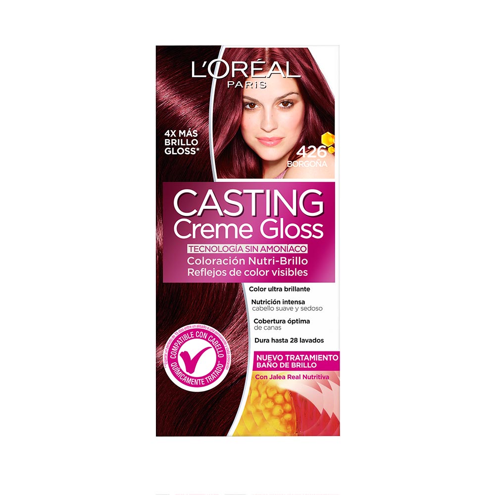 Tinte L'Oréal Paris Casting Creme Gloss Borgoña 426