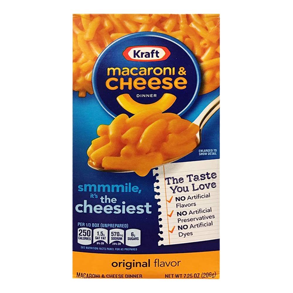 Macarron & Cheese Dinner Kraft X 206g