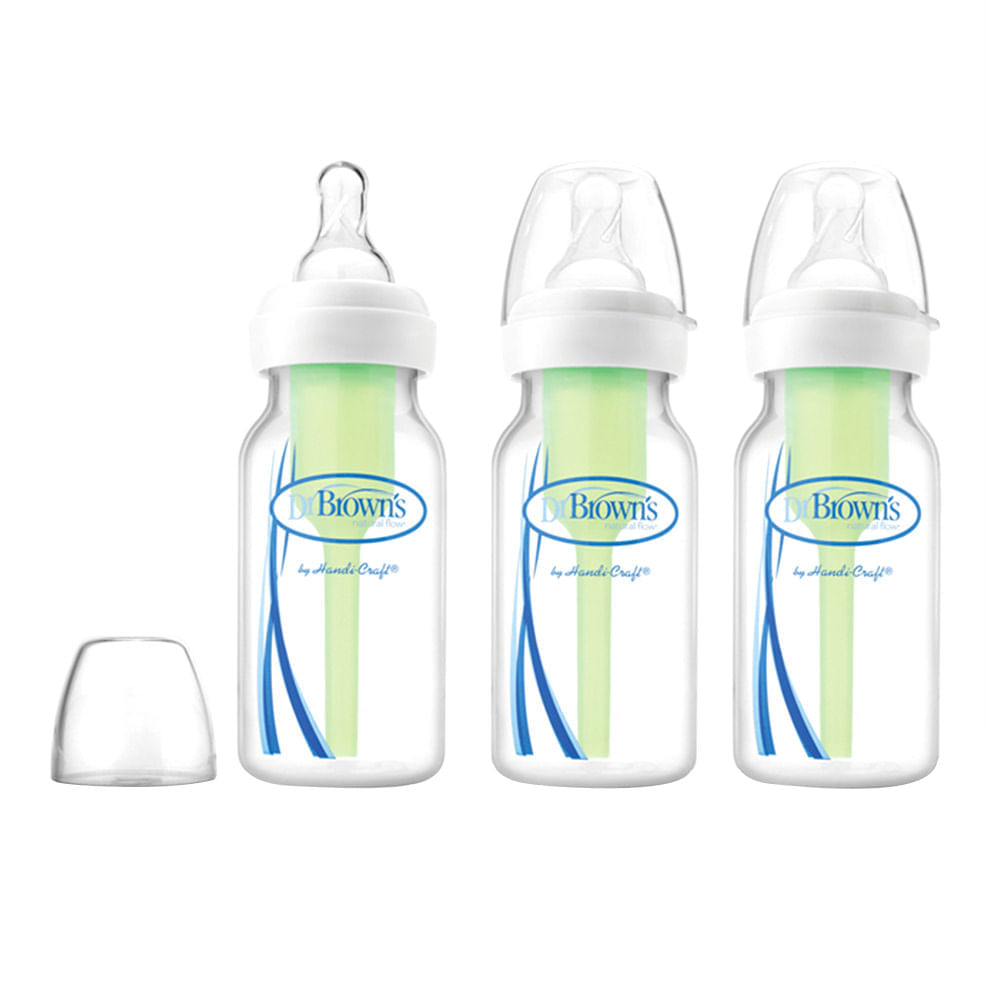 Tetero 4 oz est options bpa free 3 pack - dr brown's