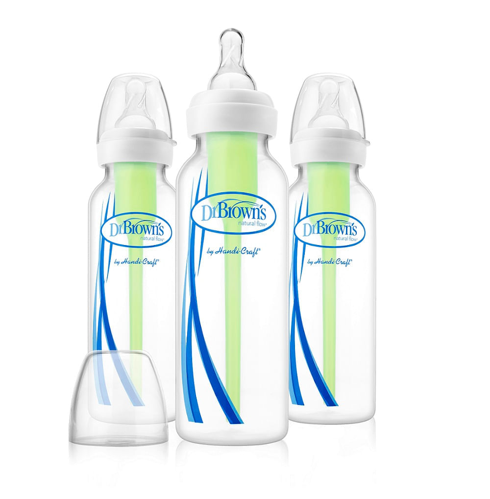 Tetero 8 oz est options bpa free 3 pack - dr brown's