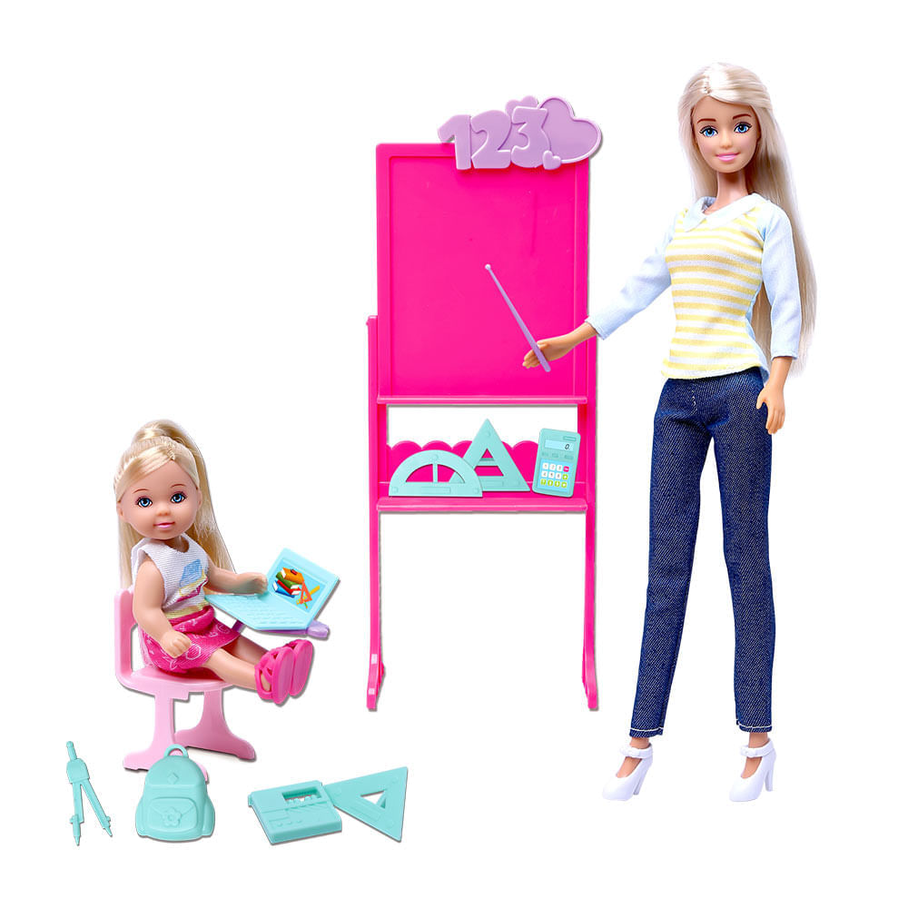 Muñeca Fashion Profesora Y Estudio 29Cm Kids N Play