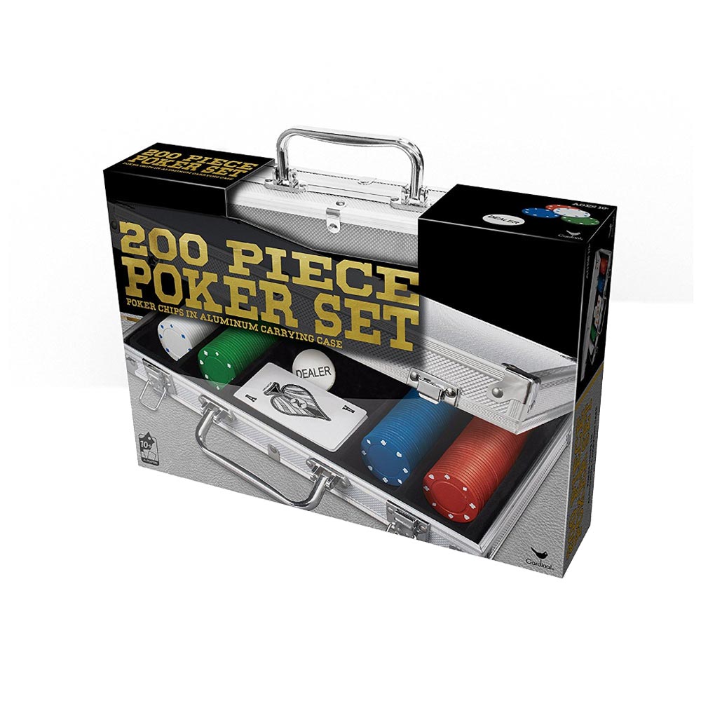 Juego de Mesa Set de Póker de 300 Fichas